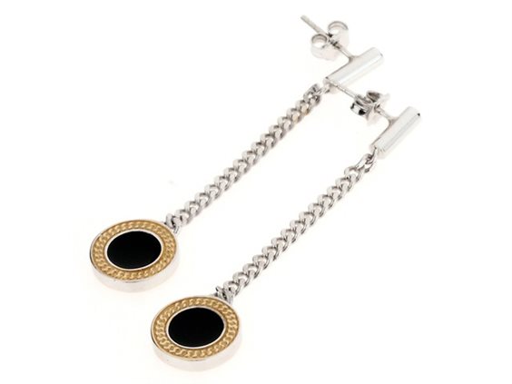 Orecchini Cesare Paciotti Donna San Valentino 11 in Argento JPOR0656B - JPOR0656B